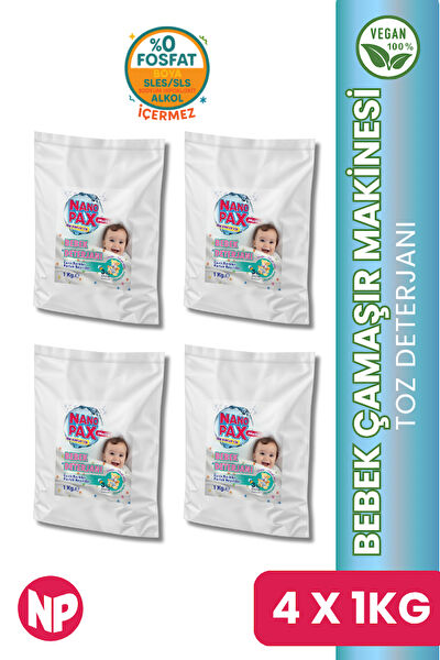 Nanopax Bebek Deterjanları ve Yumuşatıcılar