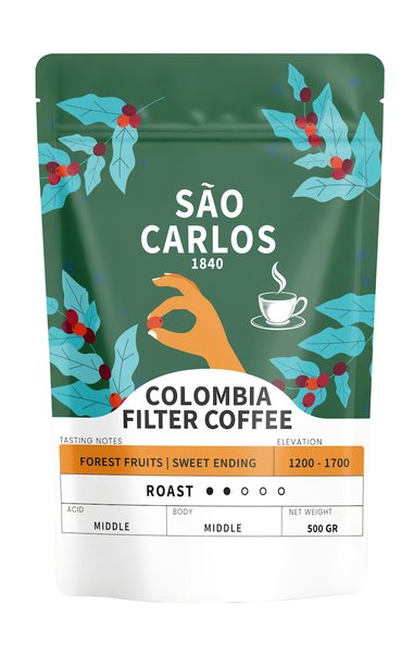 SAO CARLOS Filtre & Çekirdek Kahveler
