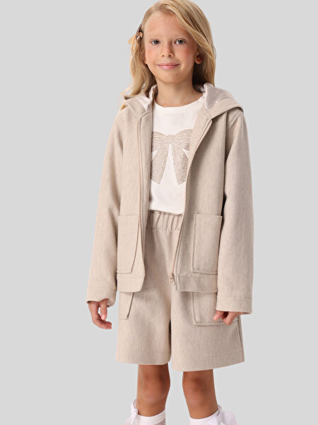 Jena Kız Çocuk Mont, Kaban