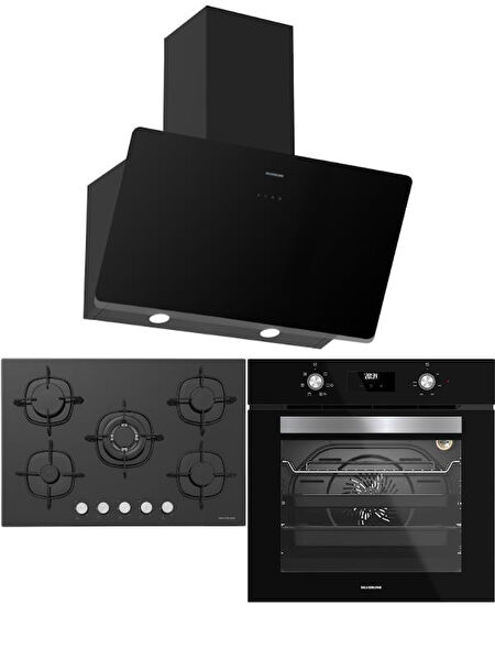 Silverline Ankastre Set