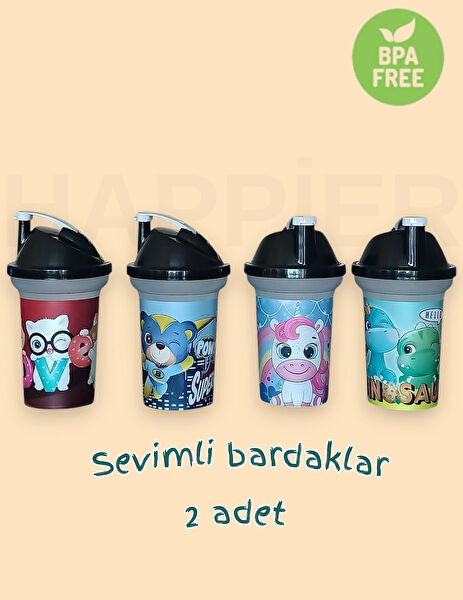 Happier Alıştırma Bardağı ve Suluk