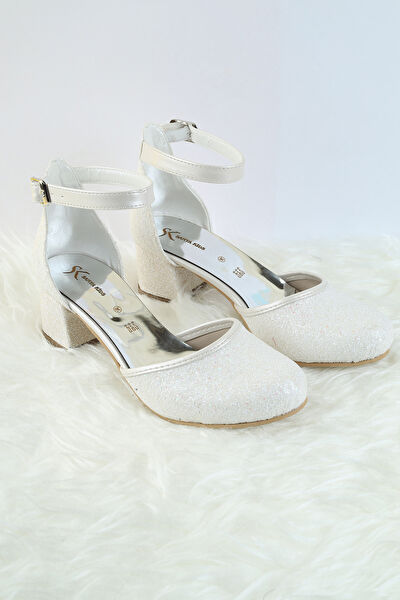 Moda Lime Kız Çocuk Topuklu, Abiye Ayakkabı