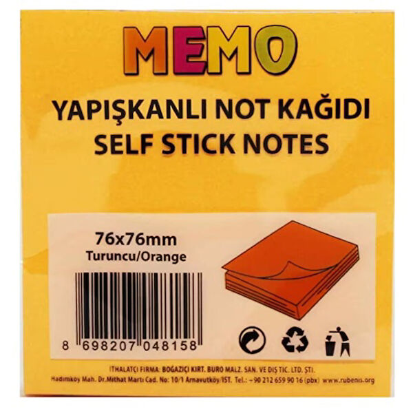 Mas Post-it, Not Kağıdı