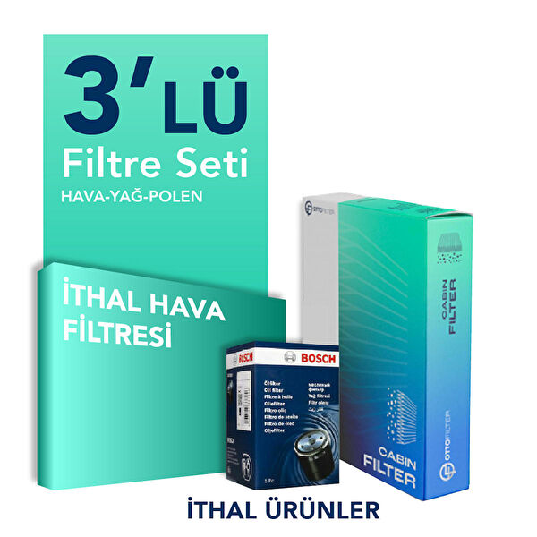 İthal Filtre Setleri