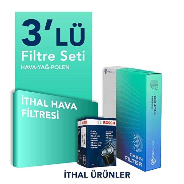 İthal Filtre Setleri