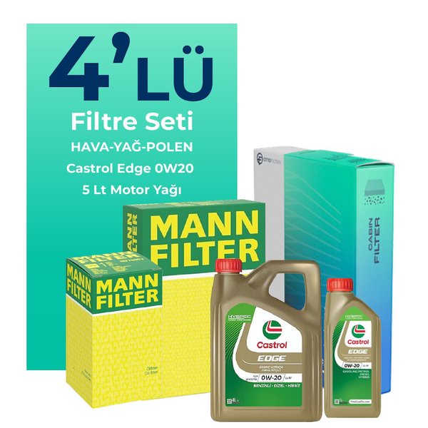 Mann Filter Filtre Setleri