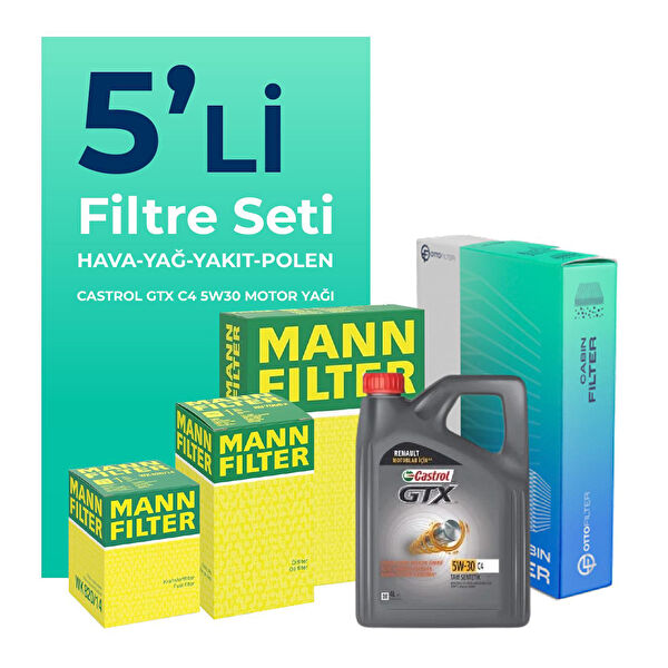 Mann Filter Filtre Setleri
