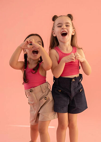 Jo&Juke Kız Çocuk Atlet, Fanila