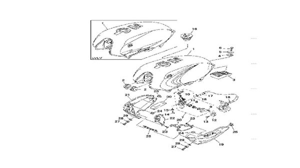 KUBA Krank, Piston ve Contalar