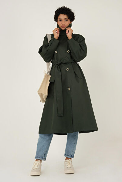 HE-QA Tesettür Trençkot, Yağmurluk