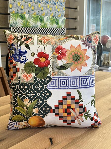 Karam home Dekoratif Yastık, Kırlent, Kılıf