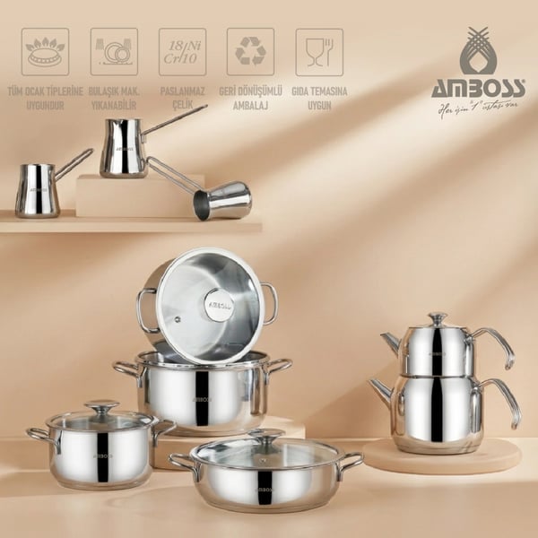 Amboss Küçük Mutfak Aletleri Çeyiz Seti