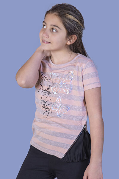 Toontoy Kids Kız Çocuk Tişört