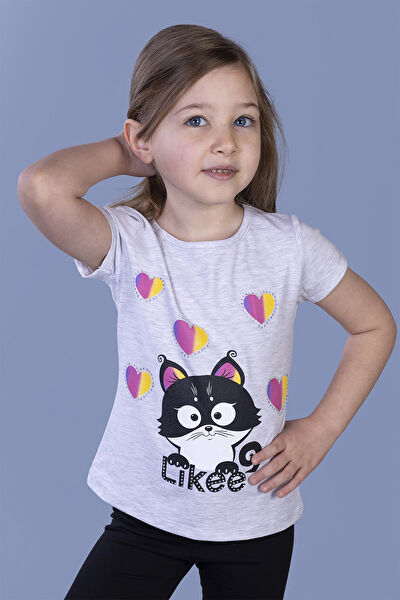 Toontoy Kids Kız Çocuk Tişört
