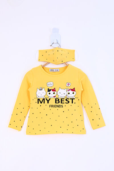 Toontoy Kids Kız Çocuk Tişört