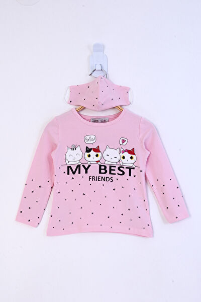 Toontoy Kids Kız Çocuk Tişört