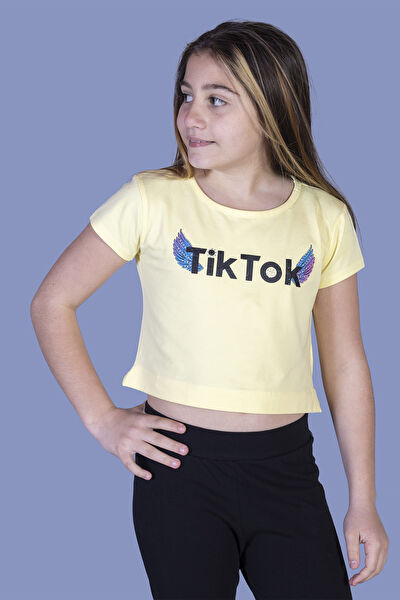 Toontoy Kids Kız Çocuk Tişört