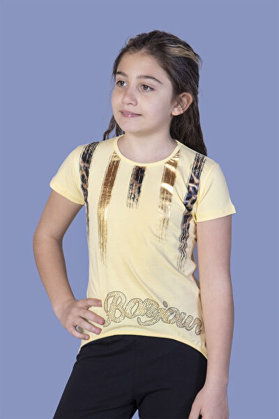 Toontoy Kids Kız Çocuk Tişört