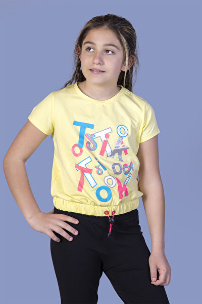 Toontoy Kids Kız Çocuk Tişört