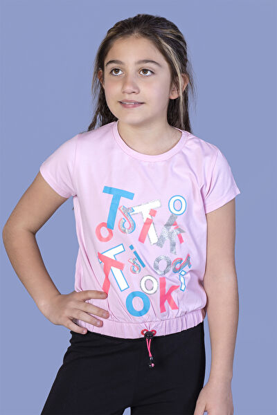 Toontoy Kids Kız Çocuk Tişört