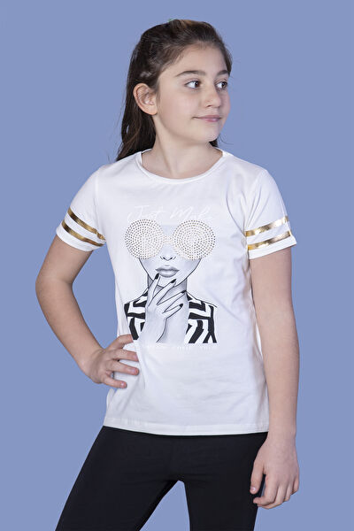 Toontoy Kids Kız Çocuk Tişört