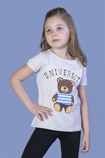 Toontoy Kids Kız Çocuk Tişört