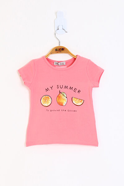 Toontoy Kids Kız Çocuk Tişört