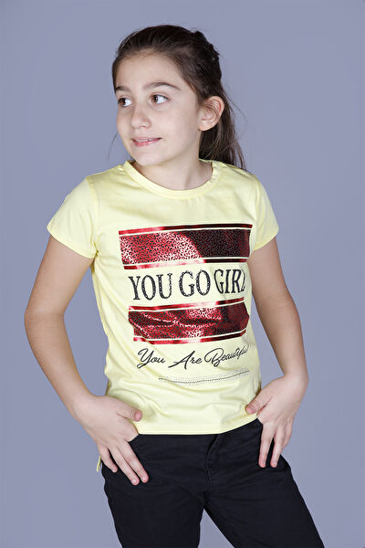 Toontoy Kids Kız Çocuk Tişört