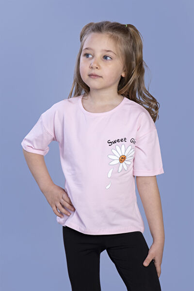 Toontoy Kids Kız Çocuk Tişört