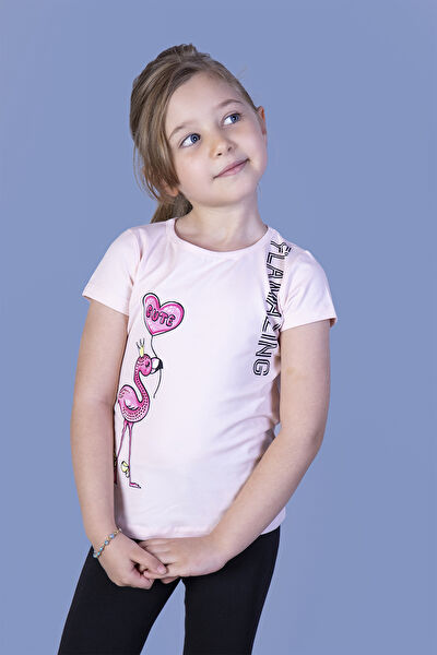 Toontoy Kids Kız Çocuk Tişört
