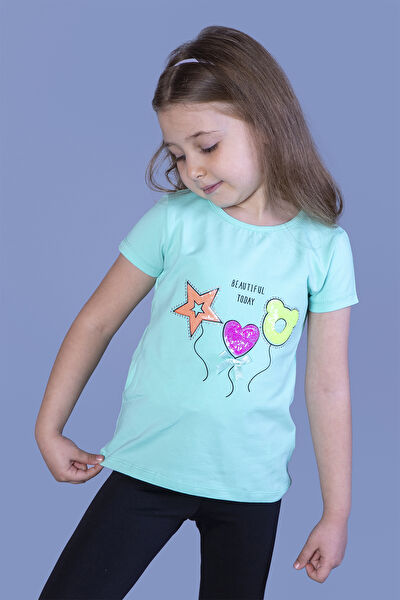 Toontoy Kids Kız Çocuk Tişört