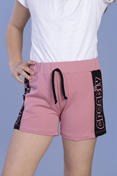 Toontoy Kids Kız Çocuk Şort, Bermuda, Kapri