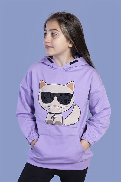 Toontoy Kids Kız Çocuk Sweatshirt