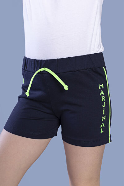 Toontoy Kids Kız Çocuk Şort, Bermuda, Kapri