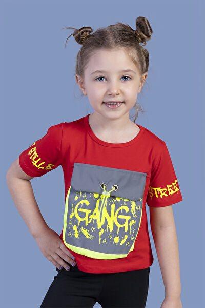 Toontoy Kids Kız Çocuk Tişört