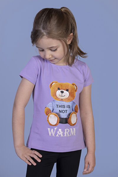 Toontoy Kids Kız Çocuk Tişört