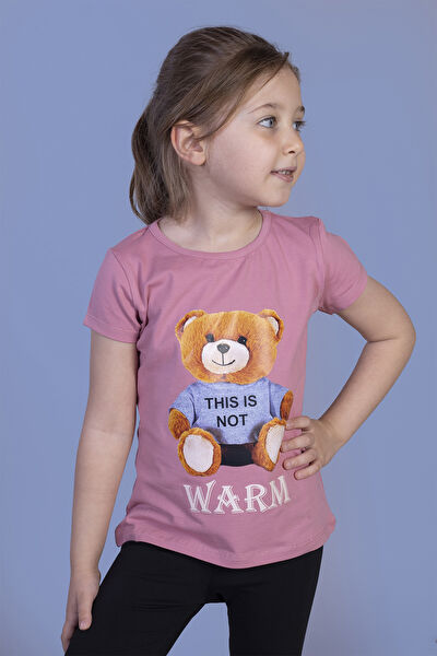 Toontoy Kids Kız Çocuk Tişört