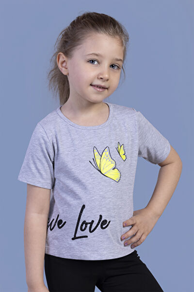 Toontoy Kids Kız Çocuk Tişört