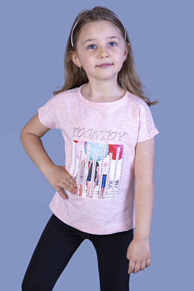 Toontoy Kids Kız Çocuk Tişört