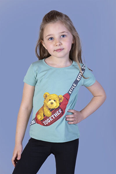 Toontoy Kids Kız Çocuk Tişört