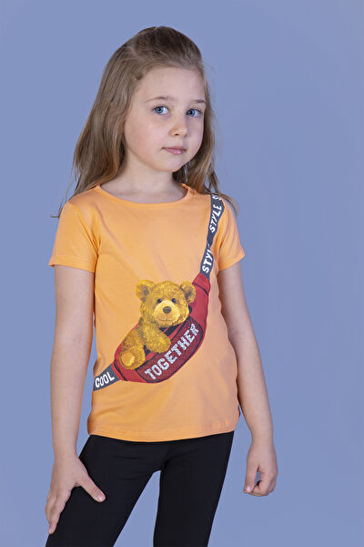 Toontoy Kids Kız Çocuk Tişört