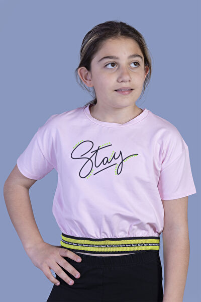 Toontoy Kids Kız Çocuk Tişört