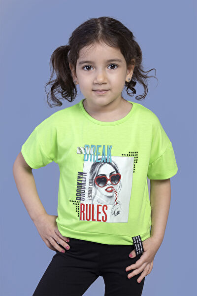 Toontoy Kids Kız Çocuk Tişört