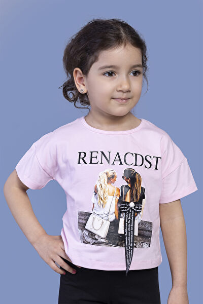 Toontoy Kids Kız Çocuk Tişört