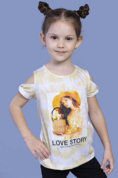 Toontoy Kids Kız Çocuk Tişört