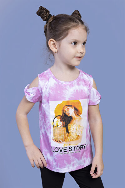 Toontoy Kids Kız Çocuk Tişört