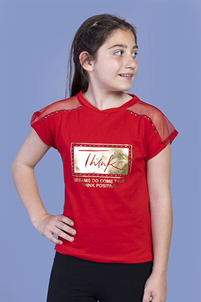 Toontoy Kids Kız Çocuk Tişört