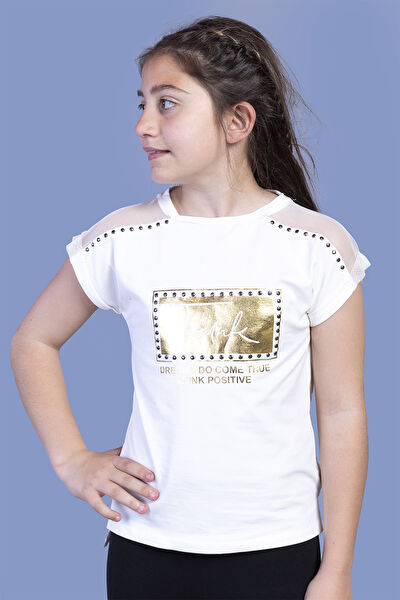 Toontoy Kids Kız Çocuk Tişört