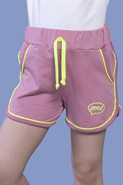 Toontoy Kids Kız Çocuk Şort, Bermuda, Kapri