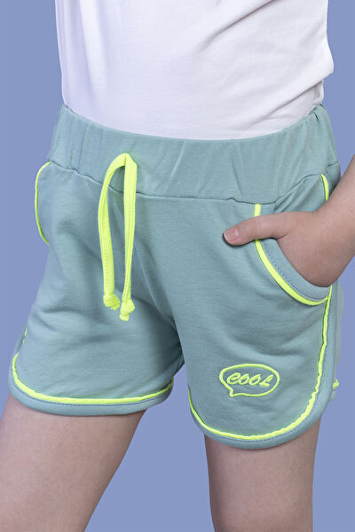 Toontoy Kids Kız Çocuk Şort, Bermuda, Kapri